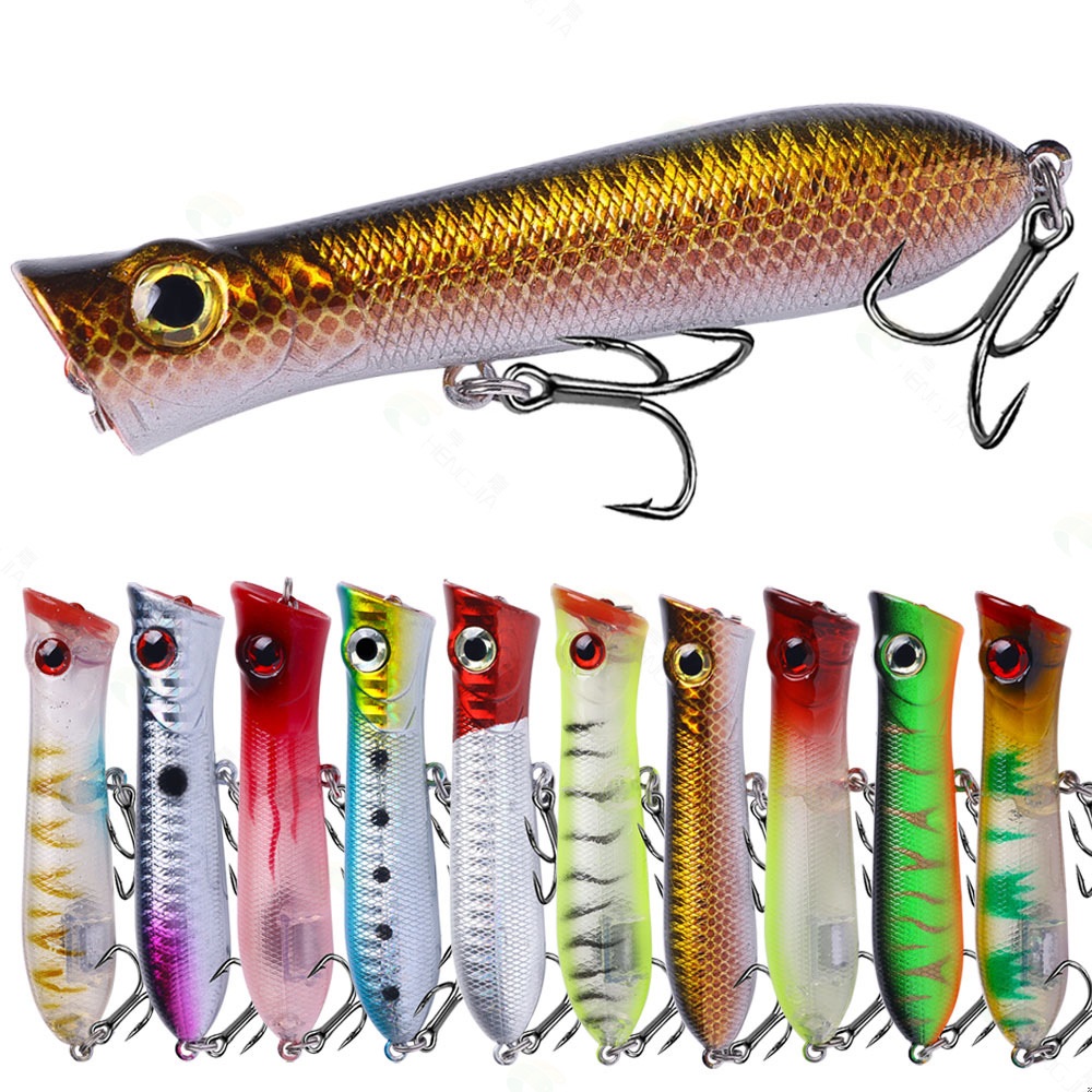 Fishing Lure Popper - 1PC Popper Fishing Lure 8cm-12g Floating