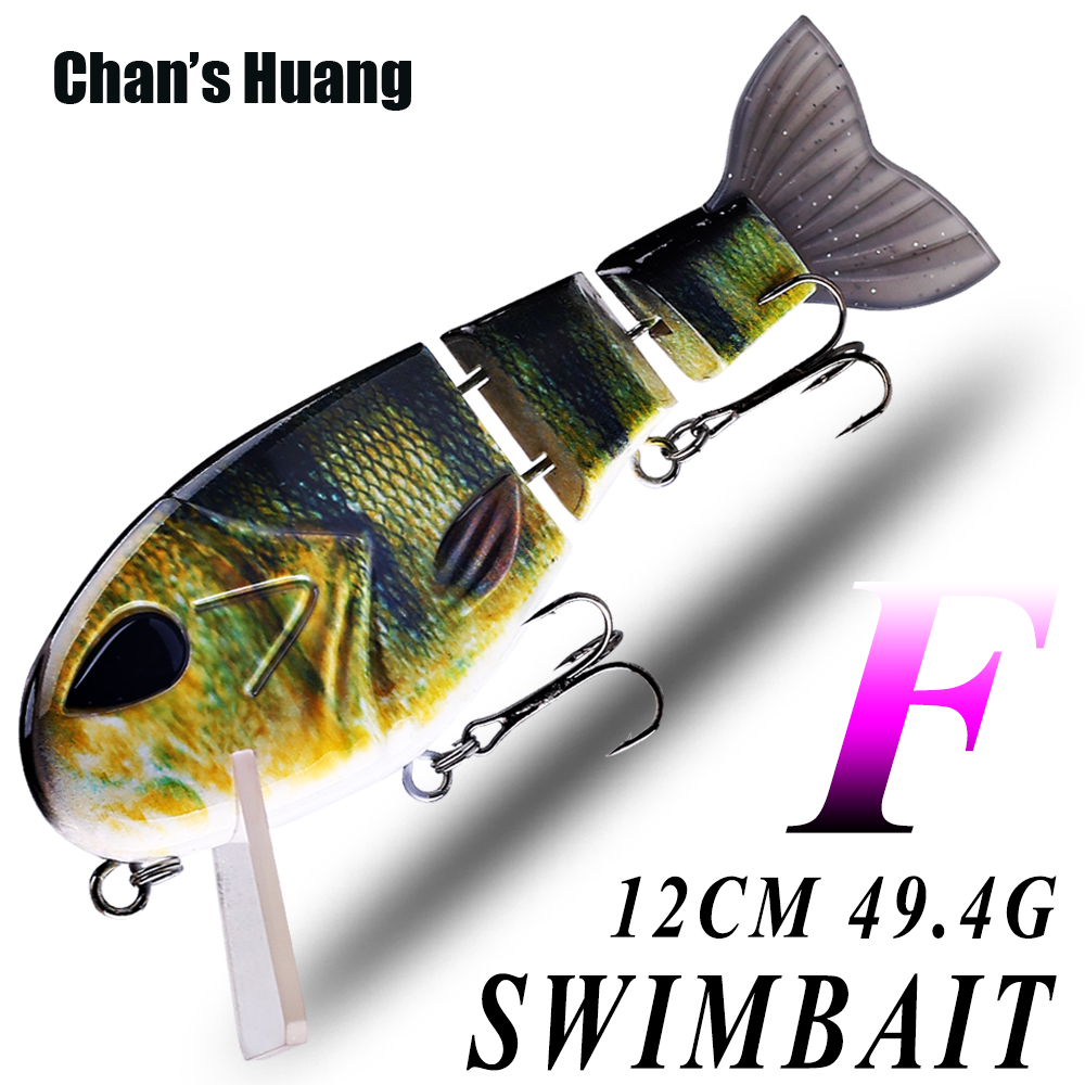 Fishing Lure Popper - Chan's Huang 1PCS Square Bill Jointed