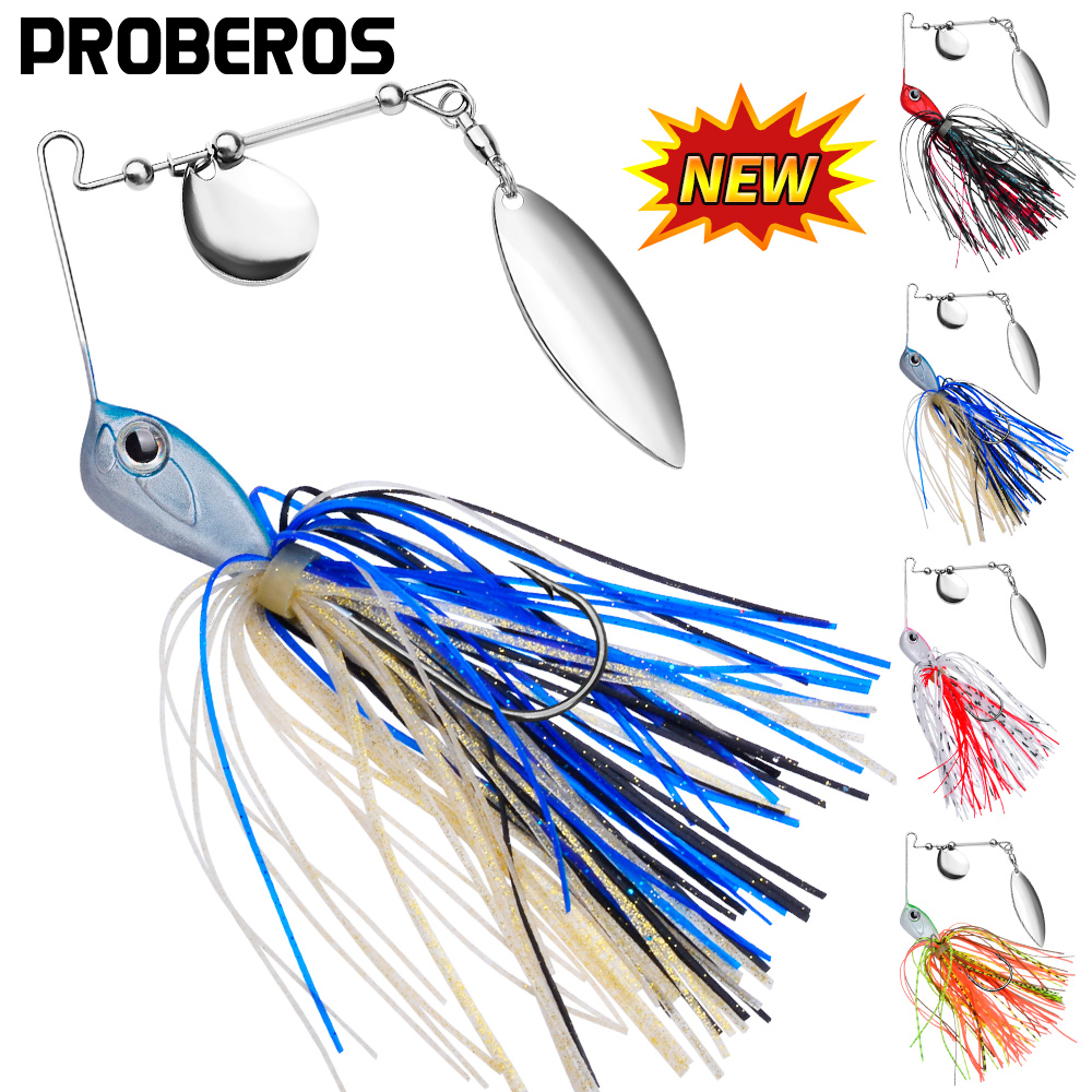 Fishing Lure Blade Bait - Proberos 10/14g Spinner Bait Fishing Lure