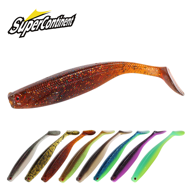 Fishing Lure Swimbait - 2022 Supercontinent ShadTeez 5cm/7cm/10cm Pike Zander