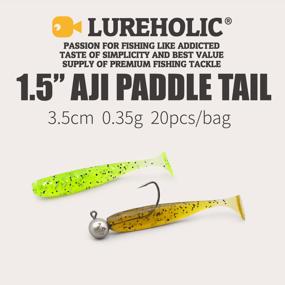 Fishing Lure Soft Plastic - LUREHOLIC 1.5