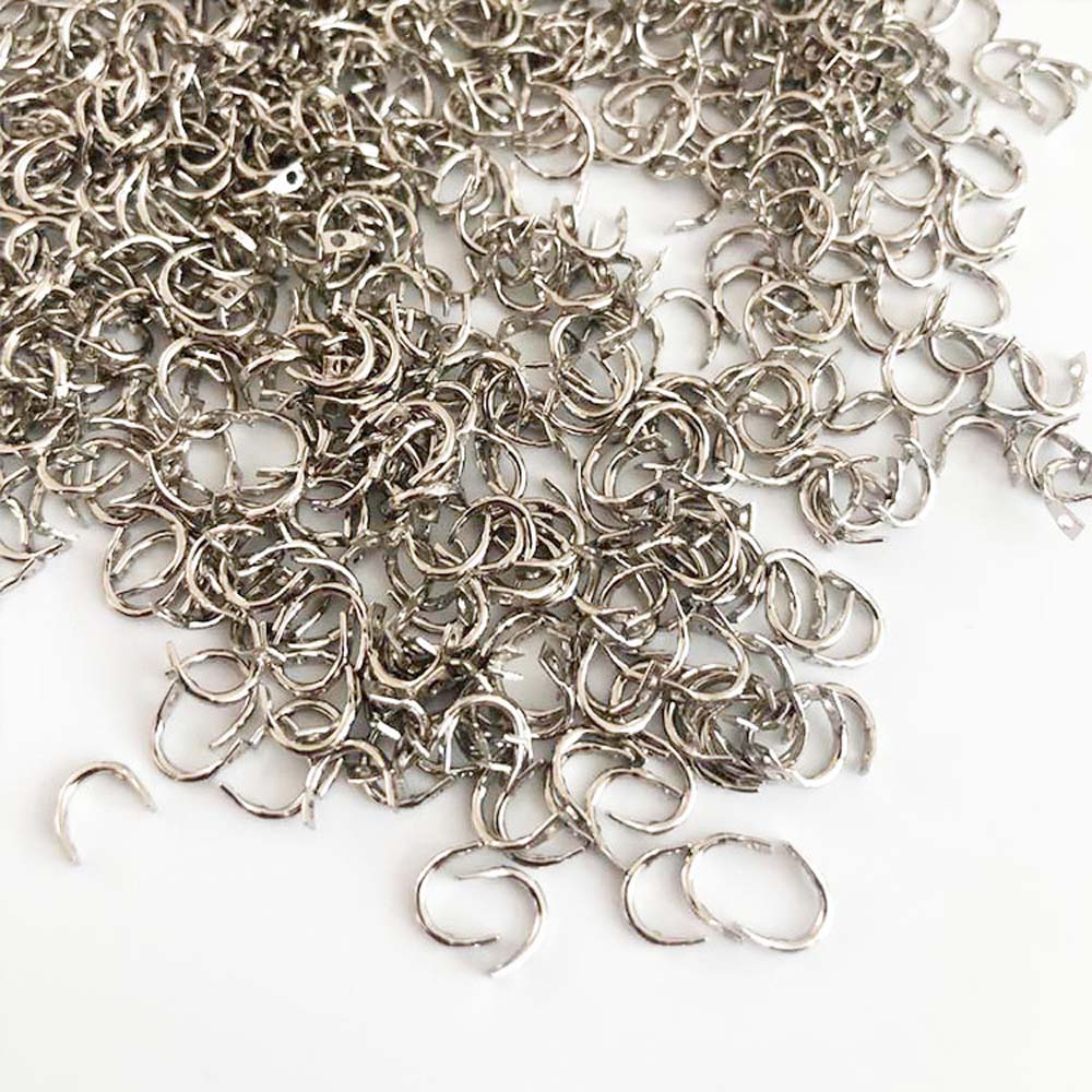 Fishing Lure Spinnerbait - 50-100pcs/lot Fishing U-ring 5 * 7mm