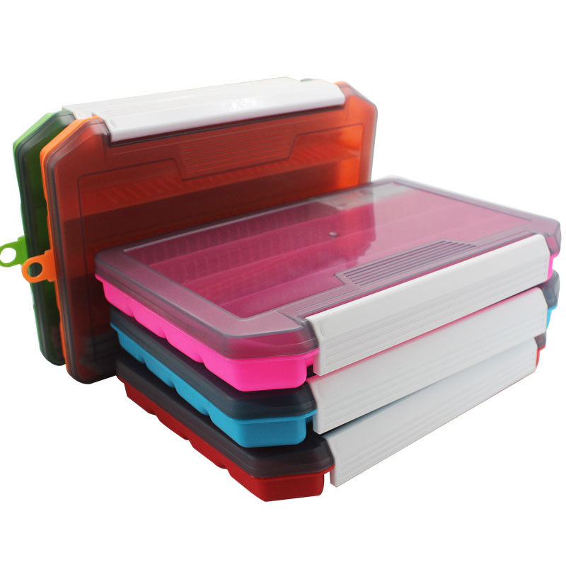 Fishing Lure Box - Six color single-layer inserted bait box,