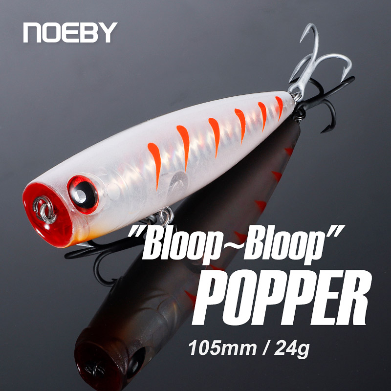 Fishing Lure Popper - Noeby 105mm 24g Topwater Popper Fishing