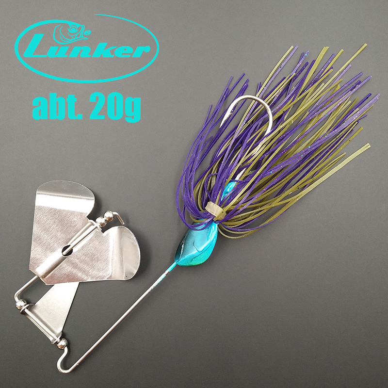 Fishing Lure Blade Bait - wusanban Lunker Spinner Baits Hard Fishing