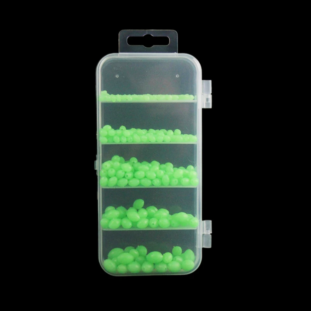 Ackibbik 375pcs/box Luminous F - Fishing Lure Soft Plastic ulasan dan harga