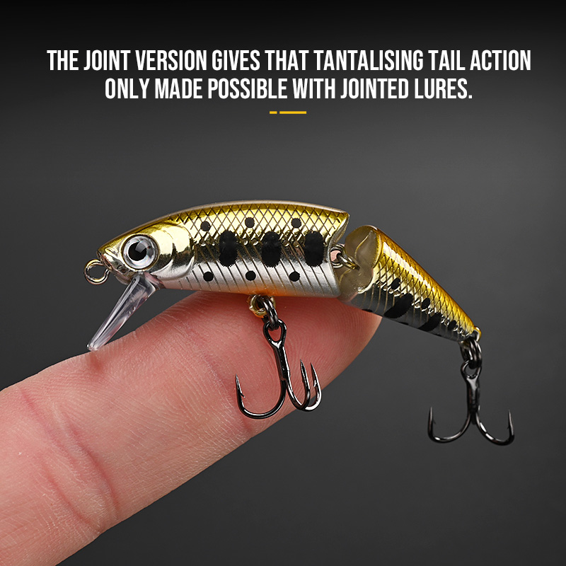 BLUX DR. Minnow Joint 50S Swim - Fishing Lure Swimbait ulasan dan harga
