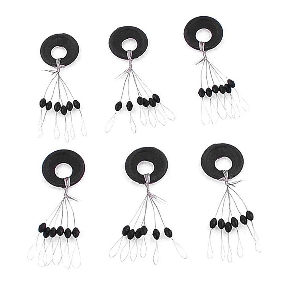 600Pcs 100 Group Set Rubber Sp - Fishing Lure Spinner ulasan dan harga