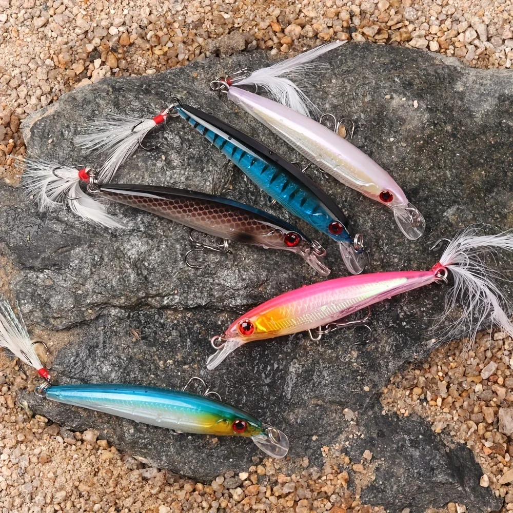 Laser 3D Eyes Bionic Minnow Fi - Fishing Lure Box ulasan dan harga
