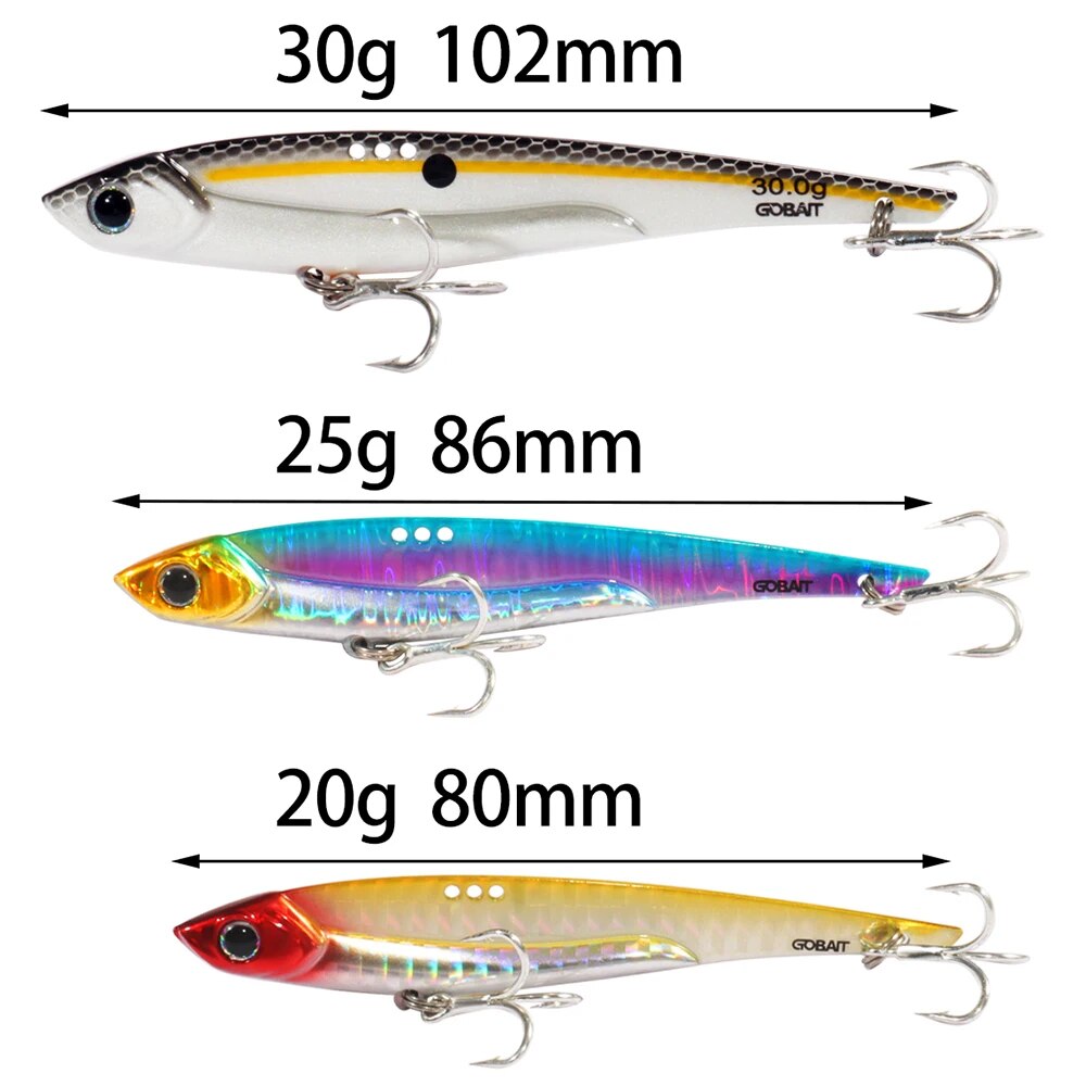 GOBAIT VIB Fishing Lure 20g 25 - Fishing Lure Blade Bait ulasan dan harga