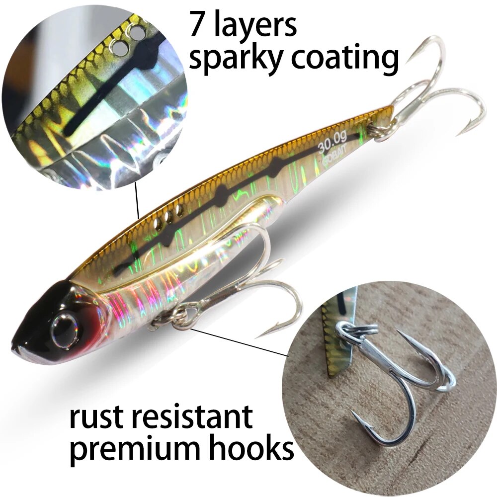 GOBAIT VIB Fishing Lure 20g 25 - Fishing Lure Blade Bait ulasan dan harga