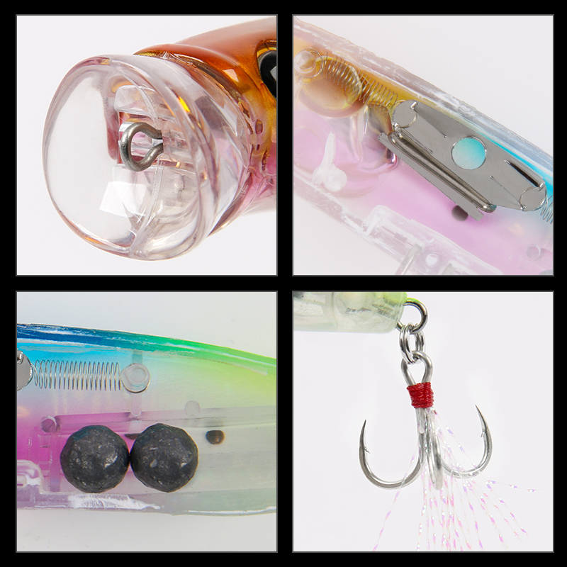 LETOYO 9.6g/18g Floating Poppe - Fishing Lure Popper ulasan dan harga