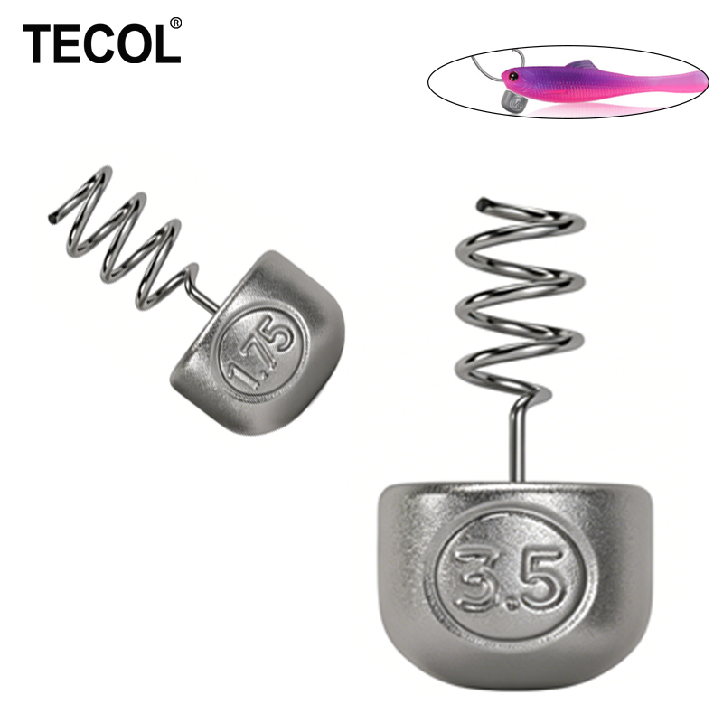 TECOL 1G 1.75G 2.7G 3.5G Spira - Fishing Lure Accessories ulasan dan harga