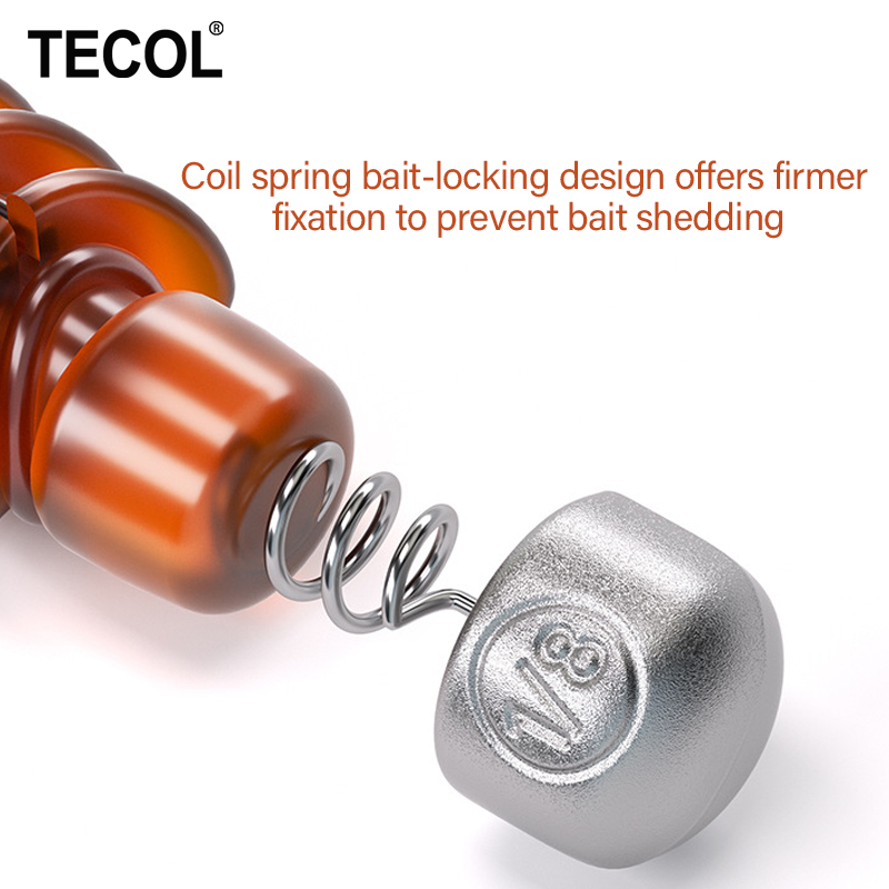 TECOL 1G 1.75G 2.7G 3.5G Spira - Fishing Lure Accessories ulasan dan harga