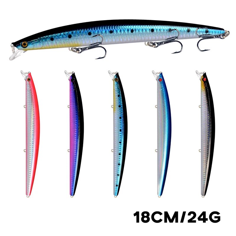 Minnow Fishing Lure Laser Hard - Fishing Lure Crankbait ulasan dan harga