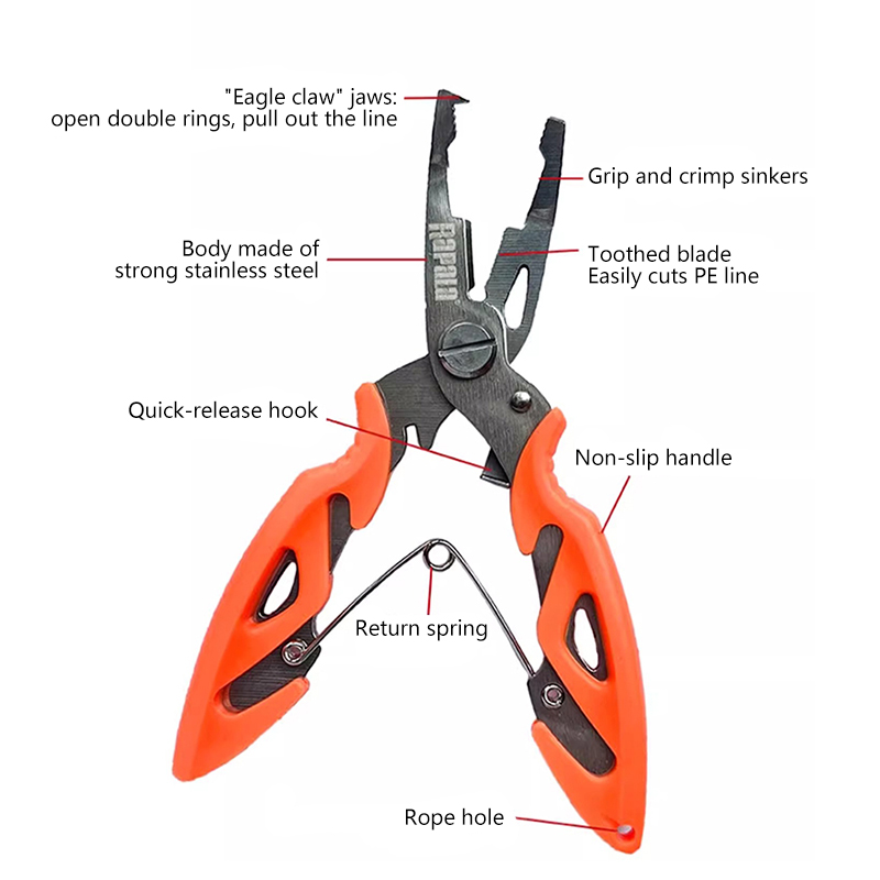 Rapala Mini Lure Pliers/Fish C - Fishing Lure Kit ulasan dan harga