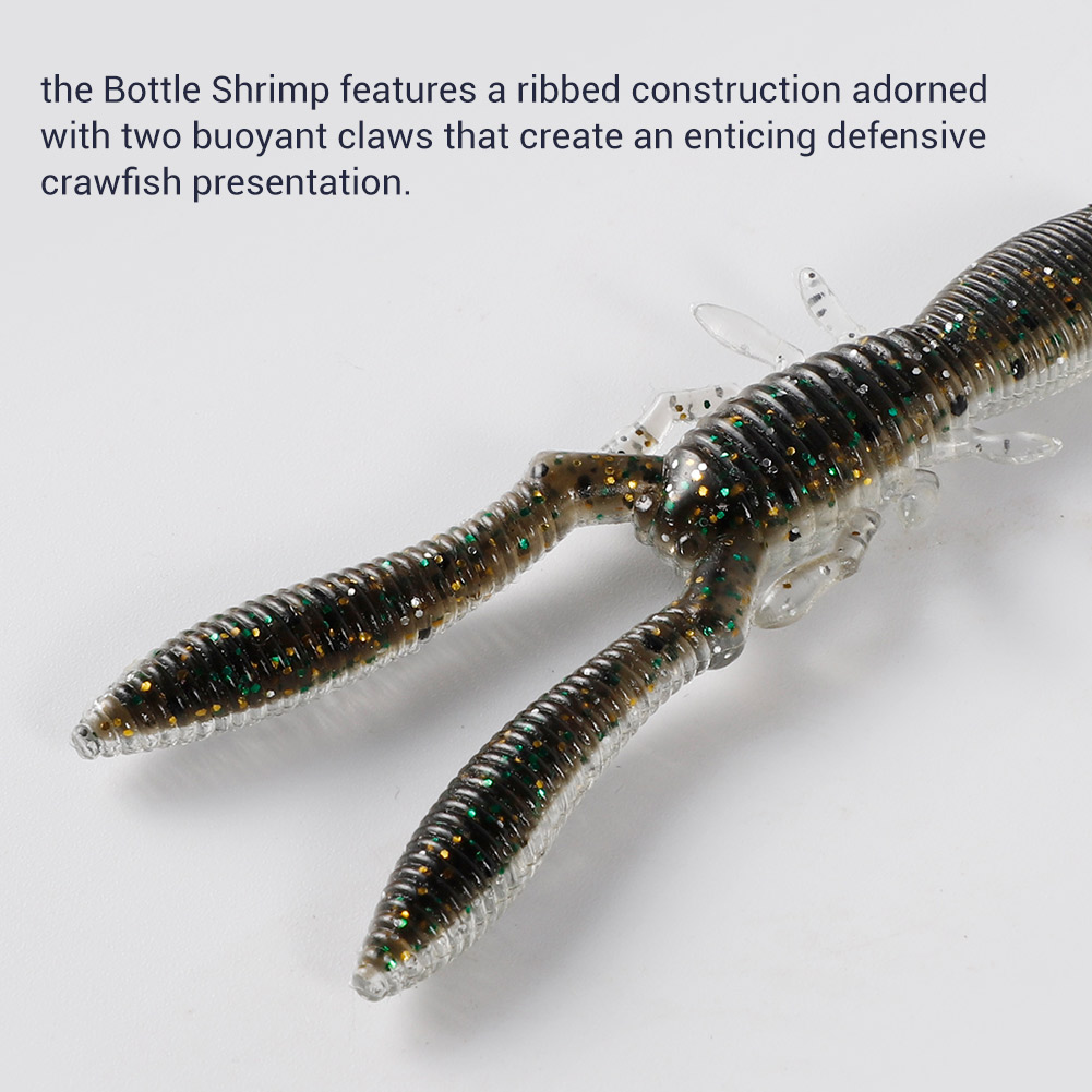 NOEBY Bottle Shrimp Craw 75mm  - Fishing Lure Spinnerbait ulasan dan harga