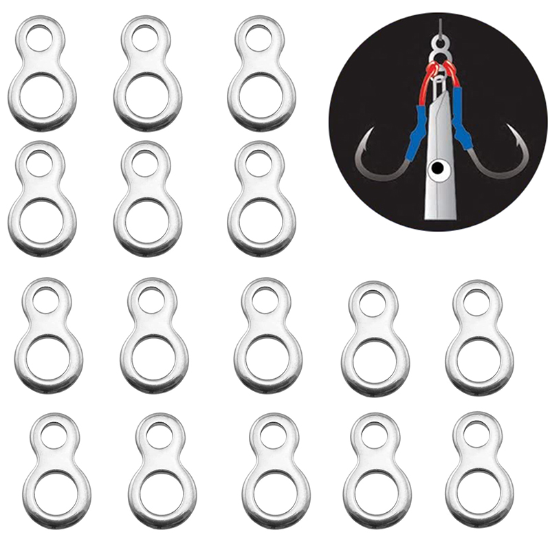 10-50Pcs Stainless Steel Fishi - Fishing Lure Jig ulasan dan harga