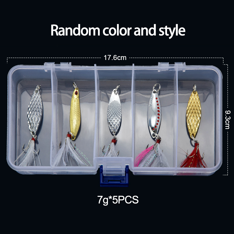 Metal Spoon Spinner Fishing Lu - Fishing Lure Spinnerbait ulasan dan harga