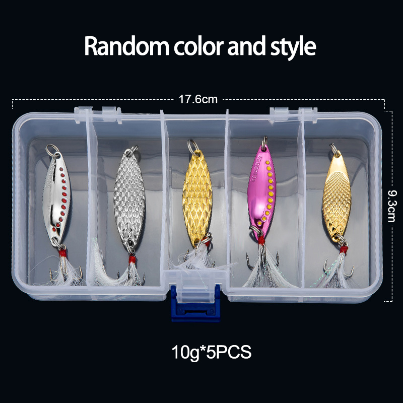 Metal Spoon Spinner Fishing Lu - Fishing Lure Spinnerbait ulasan dan harga