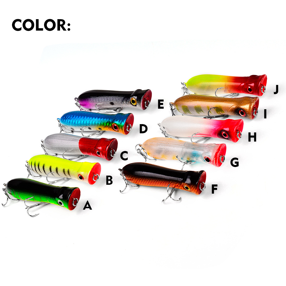 Topwater Popper Saltwater Fish - Fishing Lure Popper ulasan dan harga