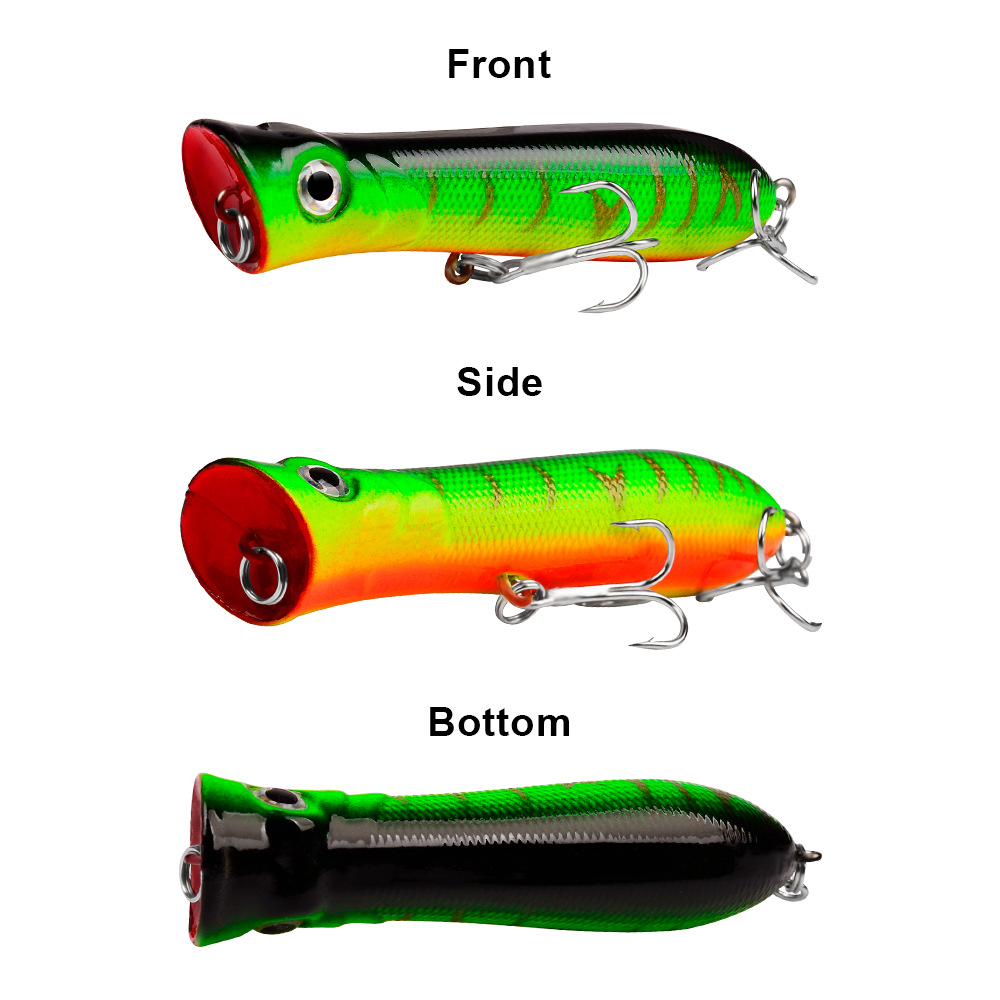 Topwater Popper Saltwater Fish - Fishing Lure Popper ulasan dan harga