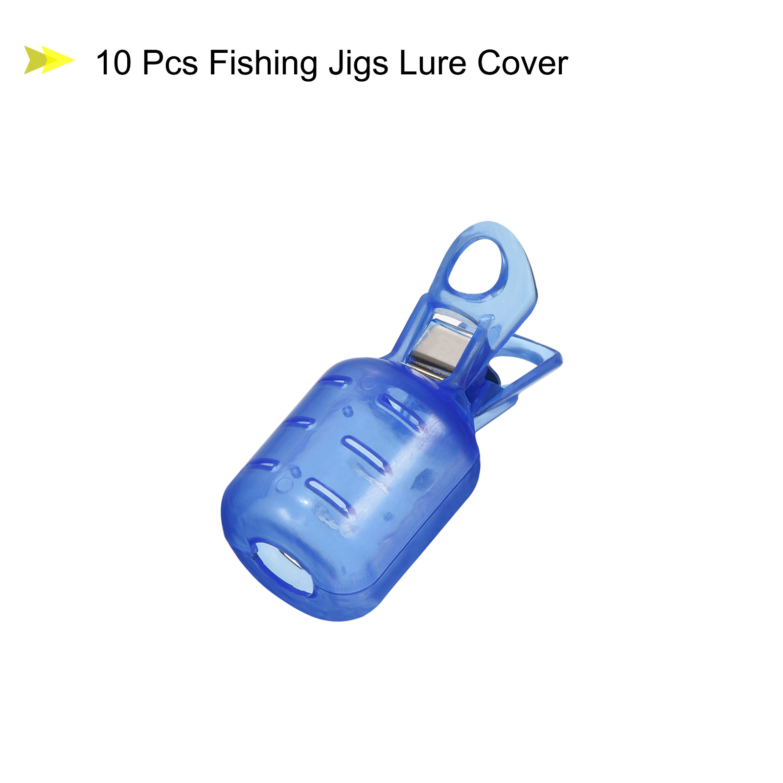 10pcs Small Size Squid Jig Hoo - Fishing Lure Kit ulasan dan harga