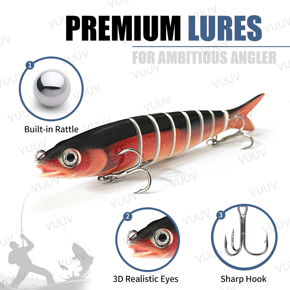 10 pcs Fishing Lures for Bass  - Fishing Lure Swimbait ulasan dan harga
