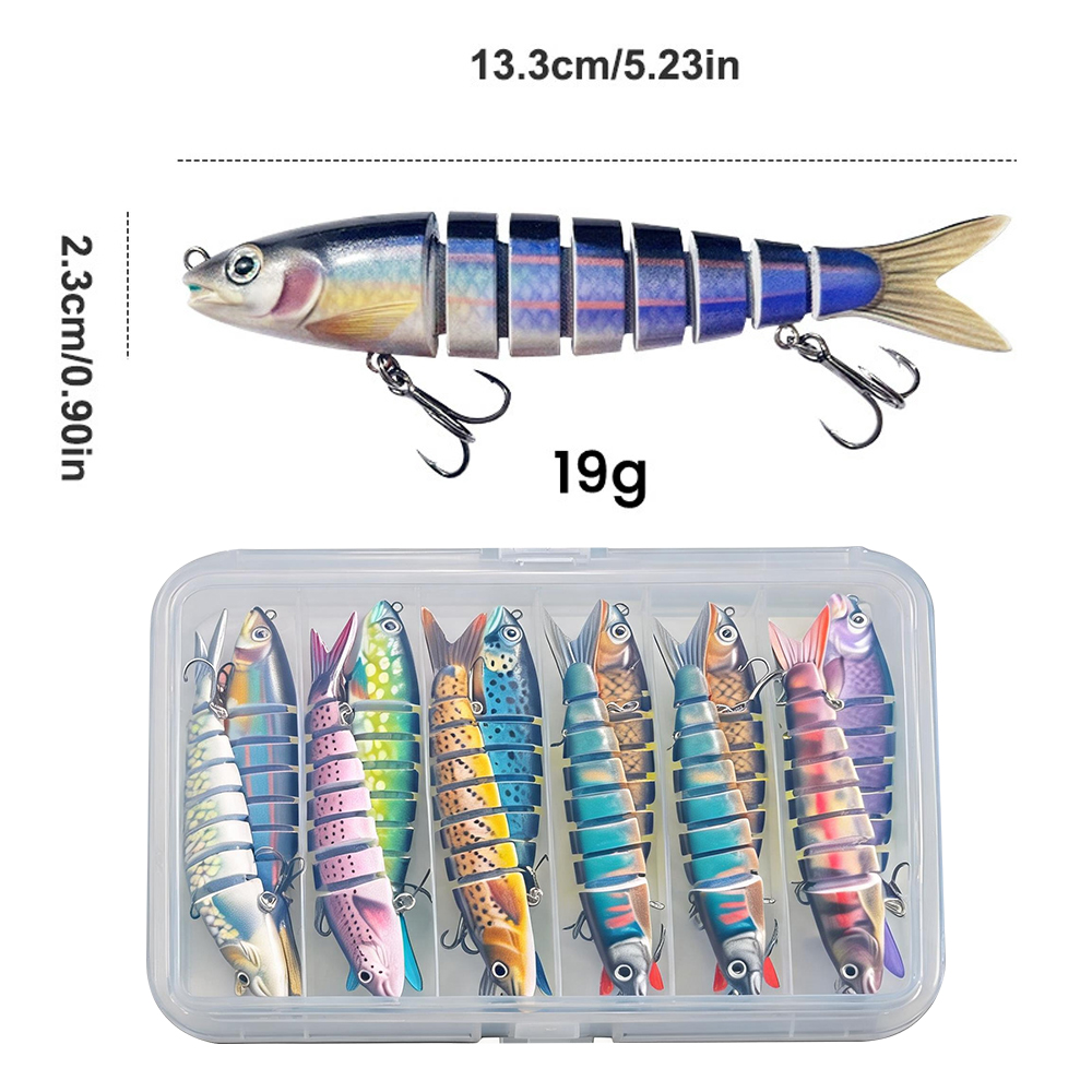 10 pcs Fishing Lures for Bass  - Fishing Lure Swimbait ulasan dan harga
