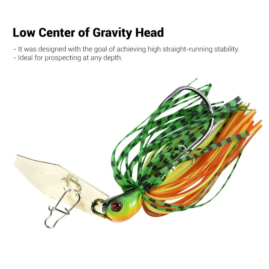 Noeby Chatterbait Bladed Jig 1 - Fishing Lure Blade Bait ulasan dan harga