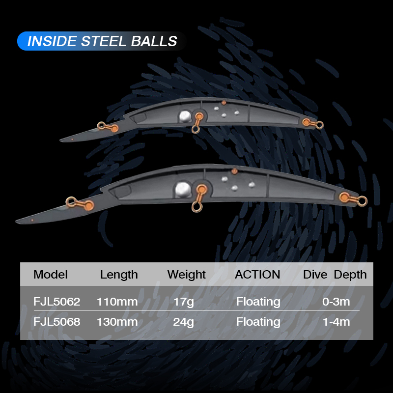 FJORD Floating Fishing Lure 11 - Fishing Lure Jerkbait ulasan dan harga