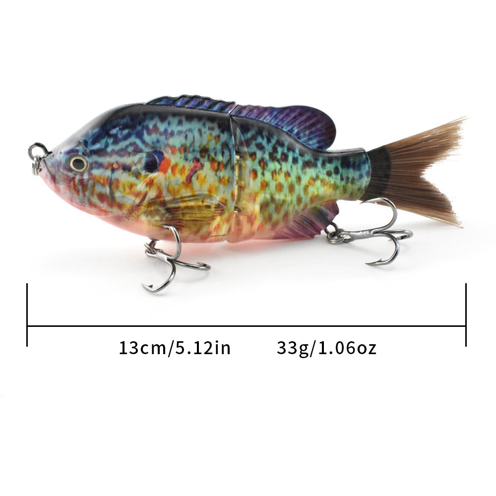 13Cm/33G Bionic Two-Section Ha - Fishing Lure Popper ulasan dan harga