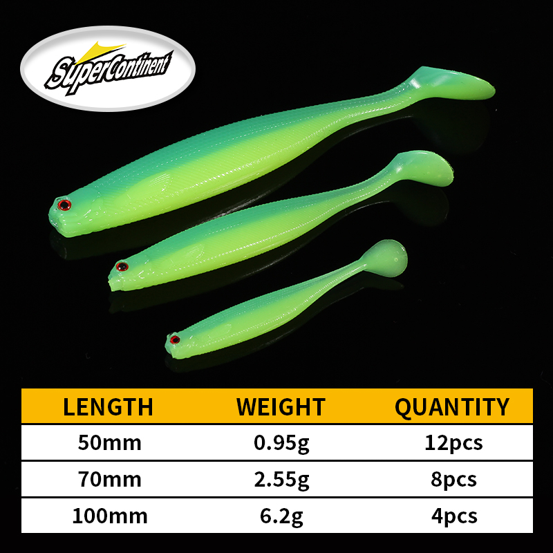 2022 Supercontinent ShadTeez 5 - Fishing Lure Swimbait ulasan dan harga