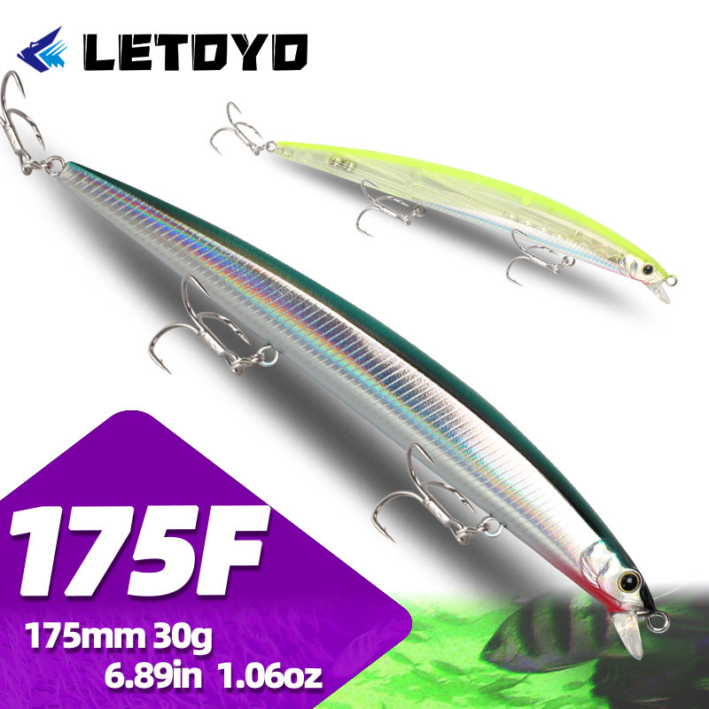 LETOYO 175mm 30g Fishing Minno - Fishing Lure Jerkbait ulasan dan harga