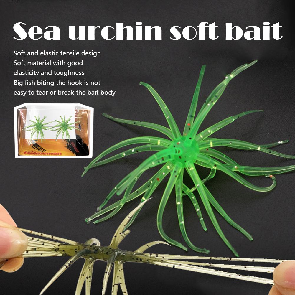 Floating TPR Sea Urchin Spiky  - Fishing Lure Swimbait ulasan dan harga