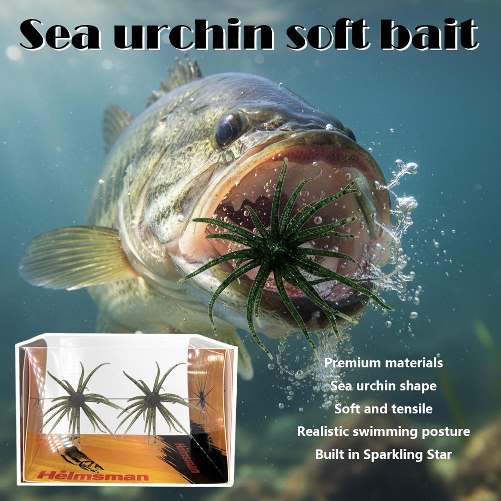 Floating TPR Sea Urchin Spiky  - Fishing Lure Swimbait ulasan dan harga