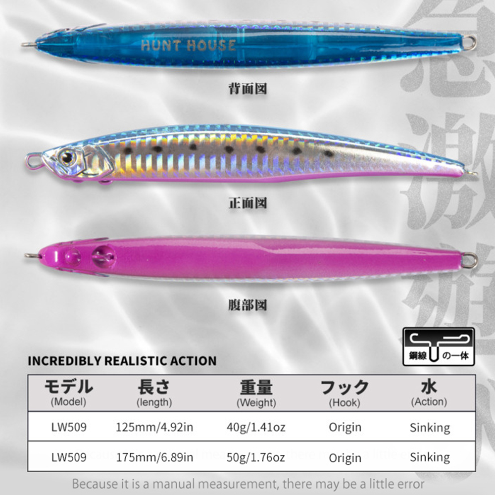 Hunthouse Jerk Press Bait Sink - Fishing Lure Jerkbait ulasan dan harga