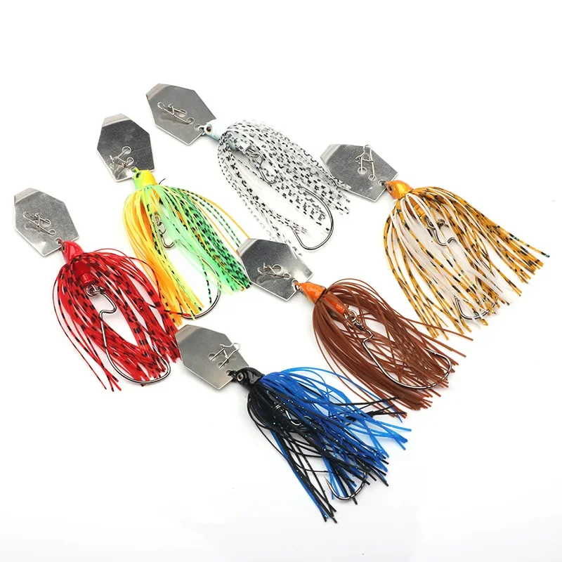 6 Pcs/Set Chatterbait Fishing  - Fishing Lure Buzzbait ulasan dan harga