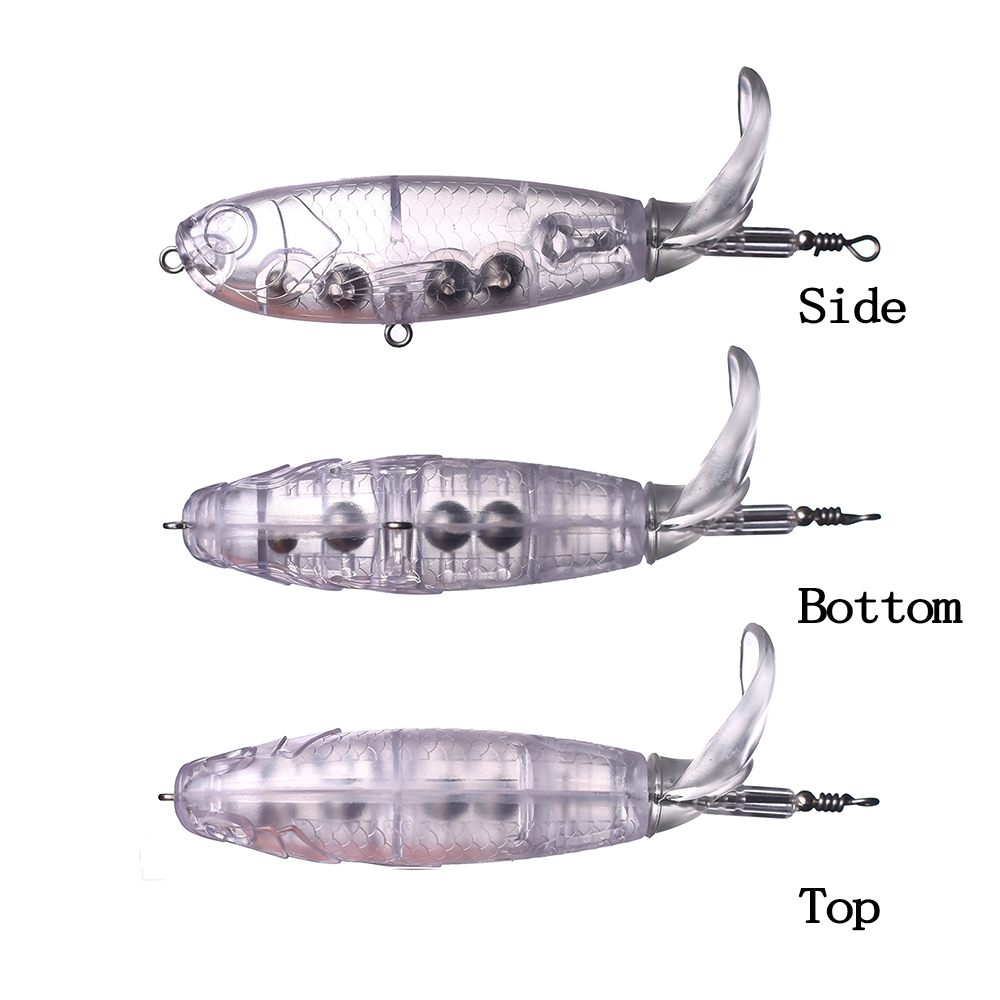 Chan’sHuang 20PCS Unpainted Bl - Fishing Lure Popper ulasan dan harga