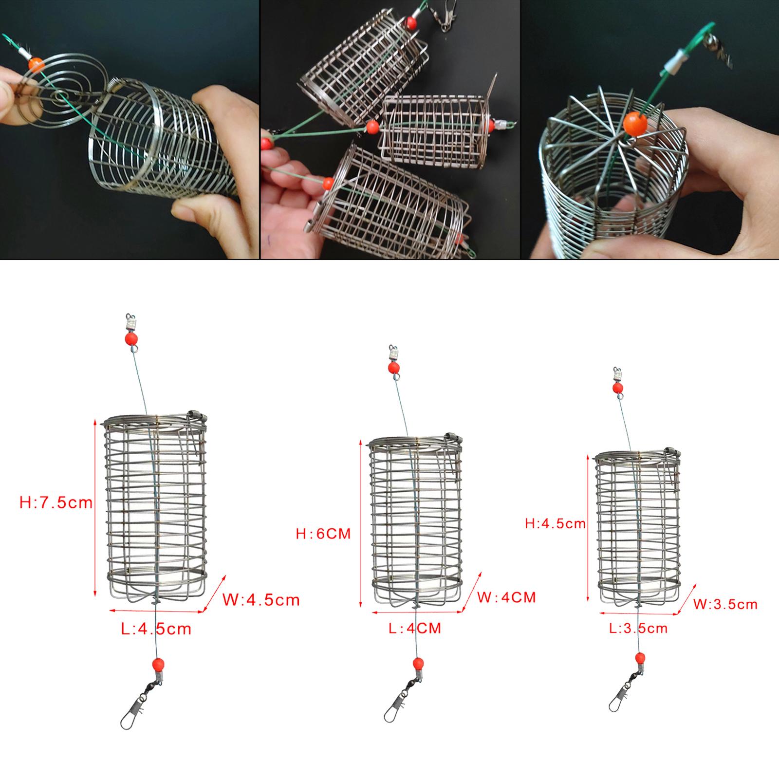 5x Solid Fishing Feeder Cage T - Fishing Lure Topwater ulasan dan harga