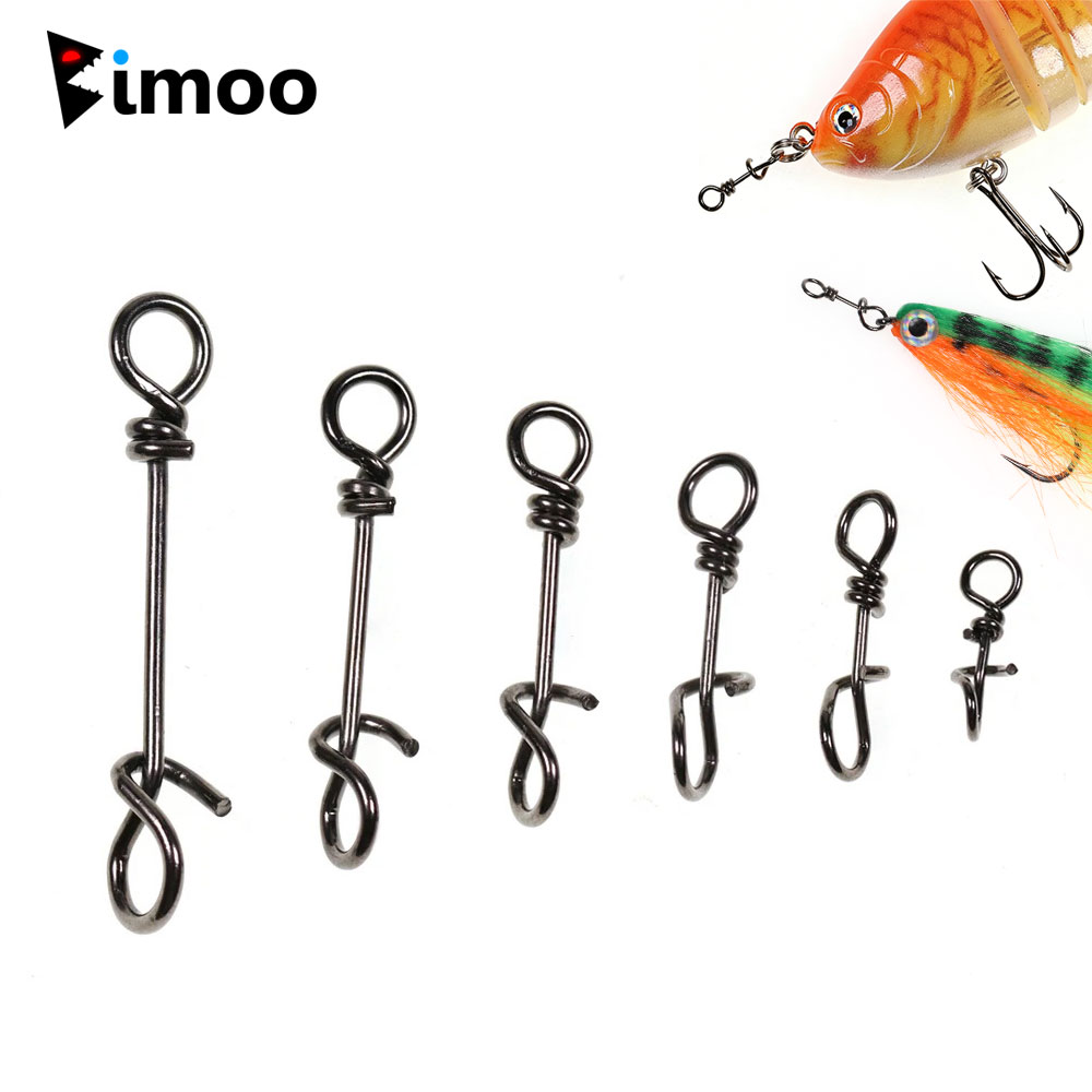 Bimoo 50pcs Stainless Steel Qu - Fishing Lure Accessories ulasan dan harga
