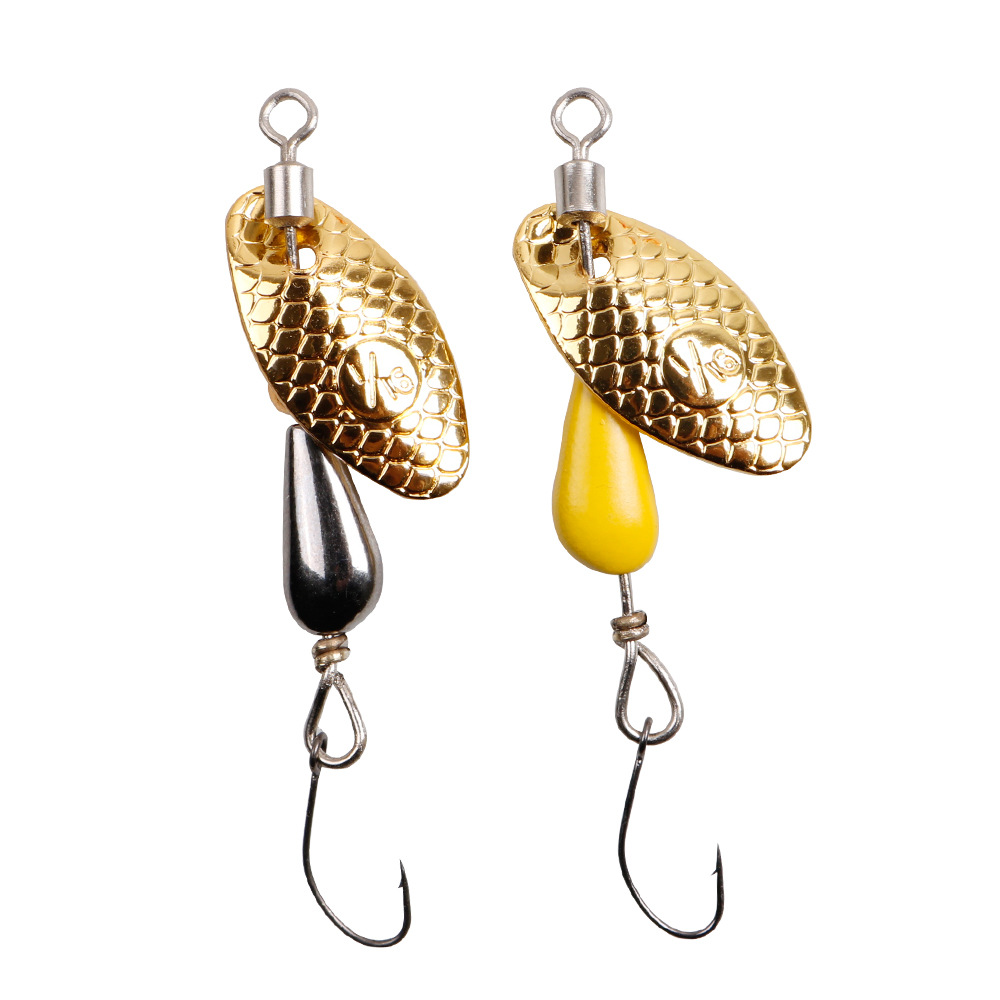 2Pcs Spinner Spoon Metal Bait  - Fishing Lure Swimbait ulasan dan harga