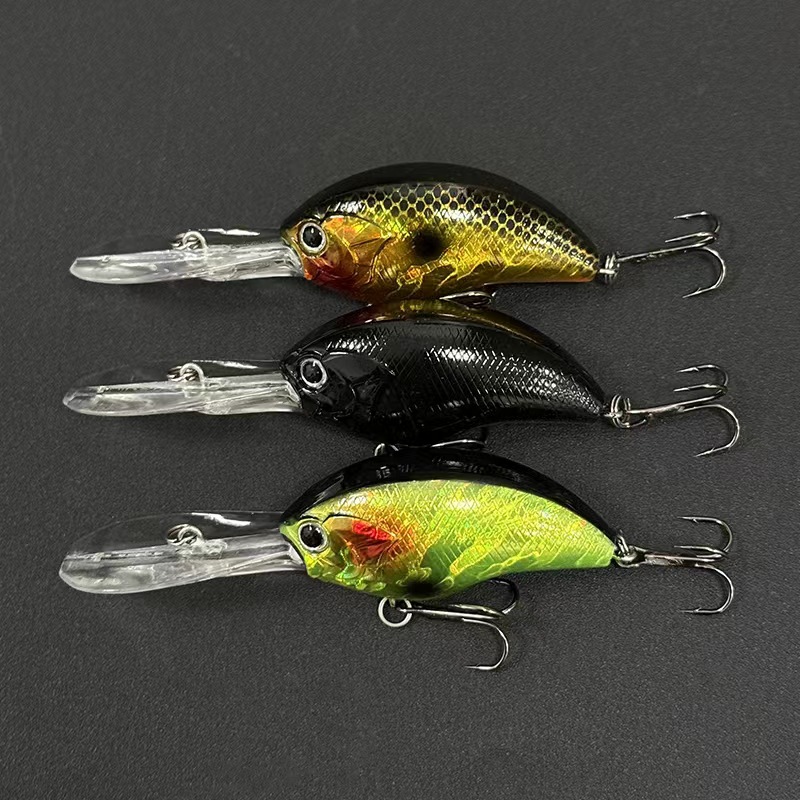 55MM 11.4G Crankbait Fishing L - Fishing Lure Jerkbait ulasan dan harga