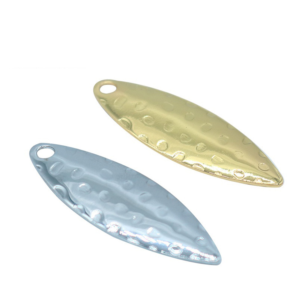 10Pcs/lot Willow leaf Sequin P - Fishing Lure Spinner ulasan dan harga