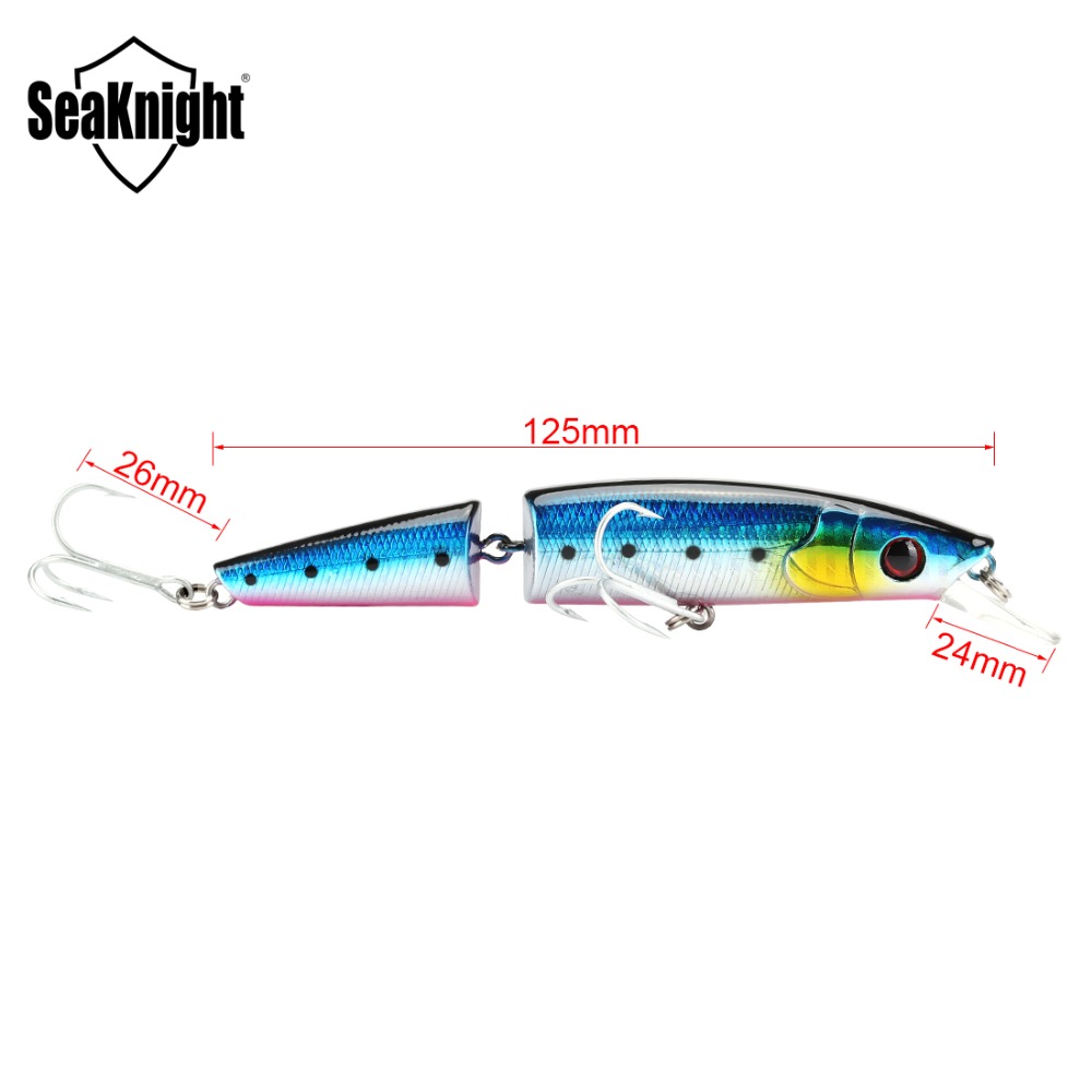 SeaKnight Minnow SK041 Jointed - Fishing Lure Popper ulasan dan harga