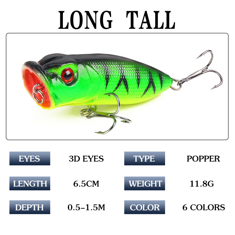 6pcs 6colors（opp bag）/5pcs 5co - Fishing Lure Topwater ulasan dan harga