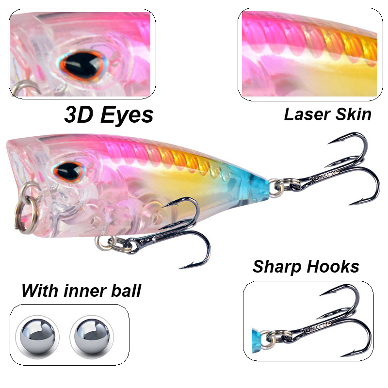 YUCONG 1PC Mini Popper Fishing - Fishing Lure Swimbait ulasan dan harga