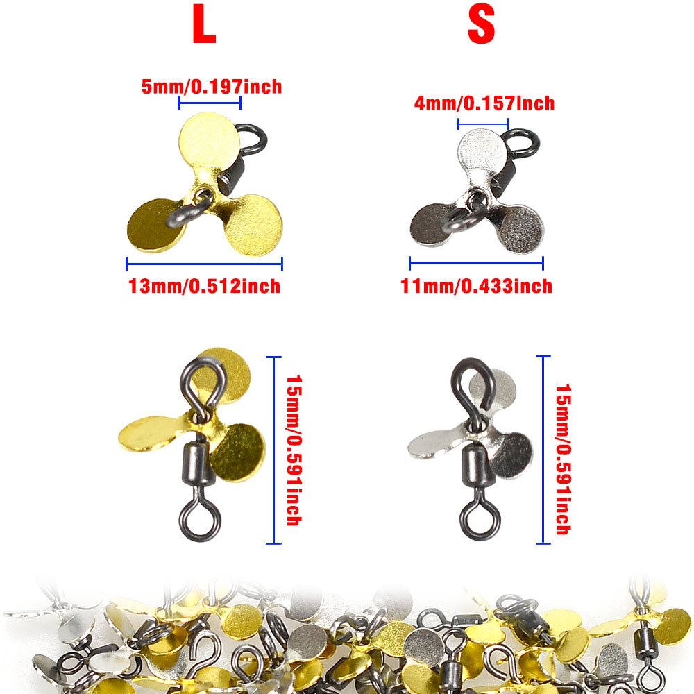 20Pcs Spiral Blade Fishing Pro - Fishing Lure Spoon ulasan dan harga