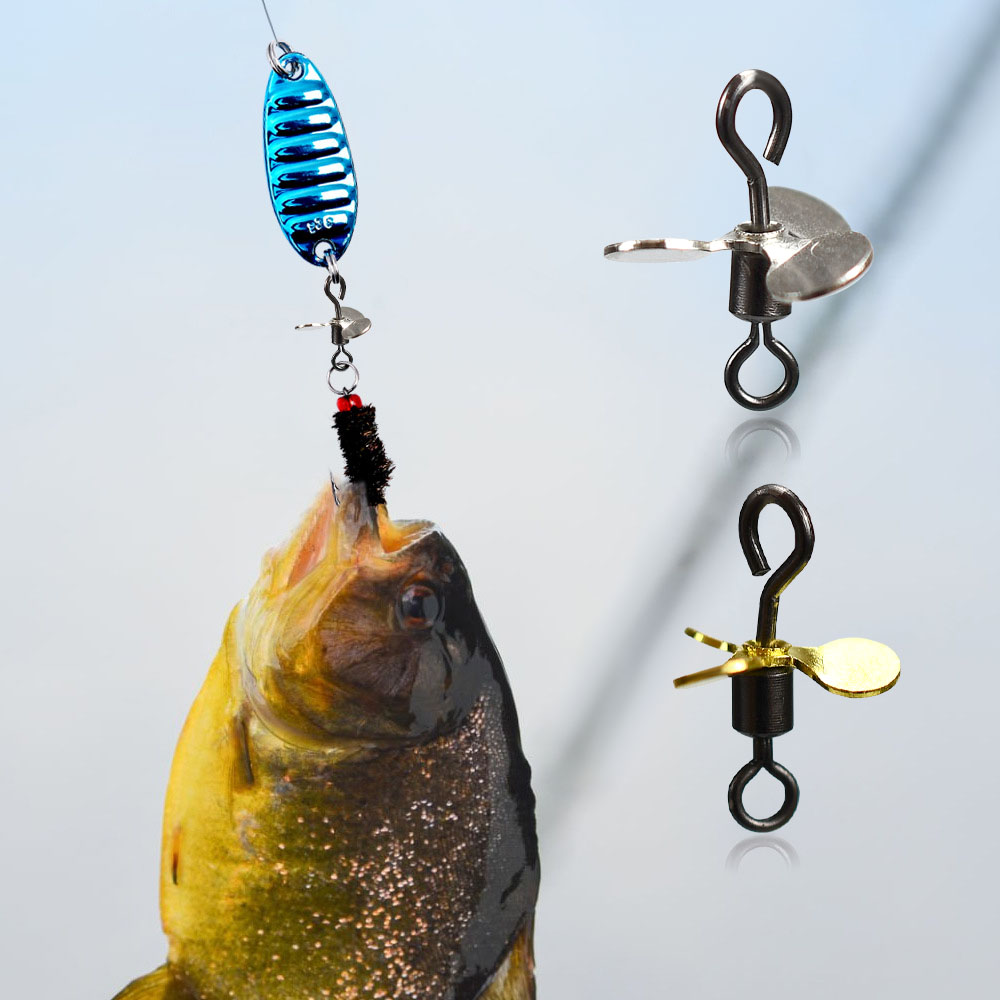 20Pcs Spiral Blade Fishing Pro - Fishing Lure Spoon ulasan dan harga