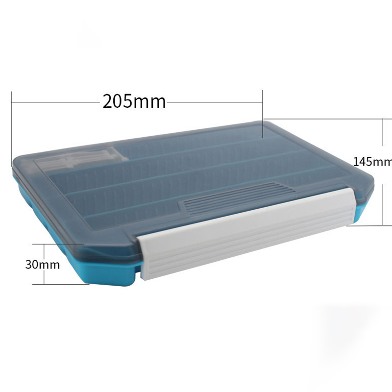 Six color single-layer inserte - Fishing Lure Box ulasan dan harga